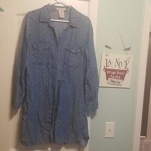 Jean tunic/dress